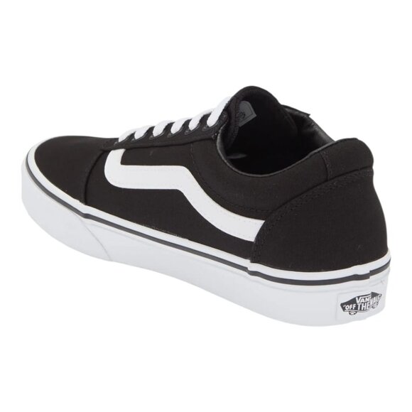 NWT Vans Ward Suede Canvas Sneakers – Black/White – Men’s Size 8.5 ( 26.5 CM ) - Picture 12 of 15